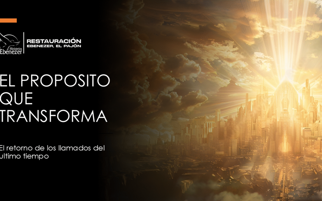 EL PROPÓSITO QUE TRANSFORMA