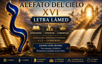 ALEFATO DEL CIELO XVI “LETRA LÁMED”